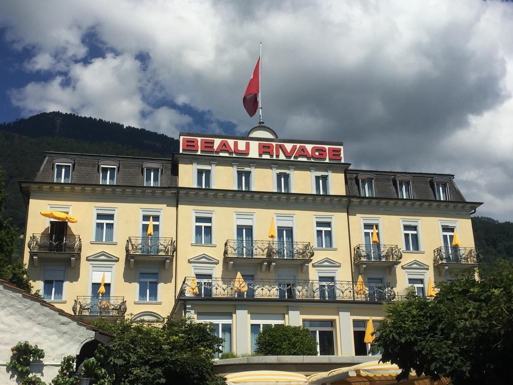 Romantik Hotel Beau Rivage Weggis Eksteriør billede