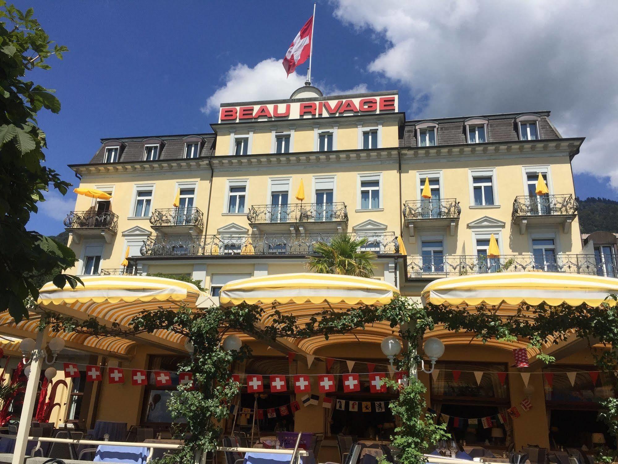 Romantik Hotel Beau Rivage Weggis Eksteriør billede
