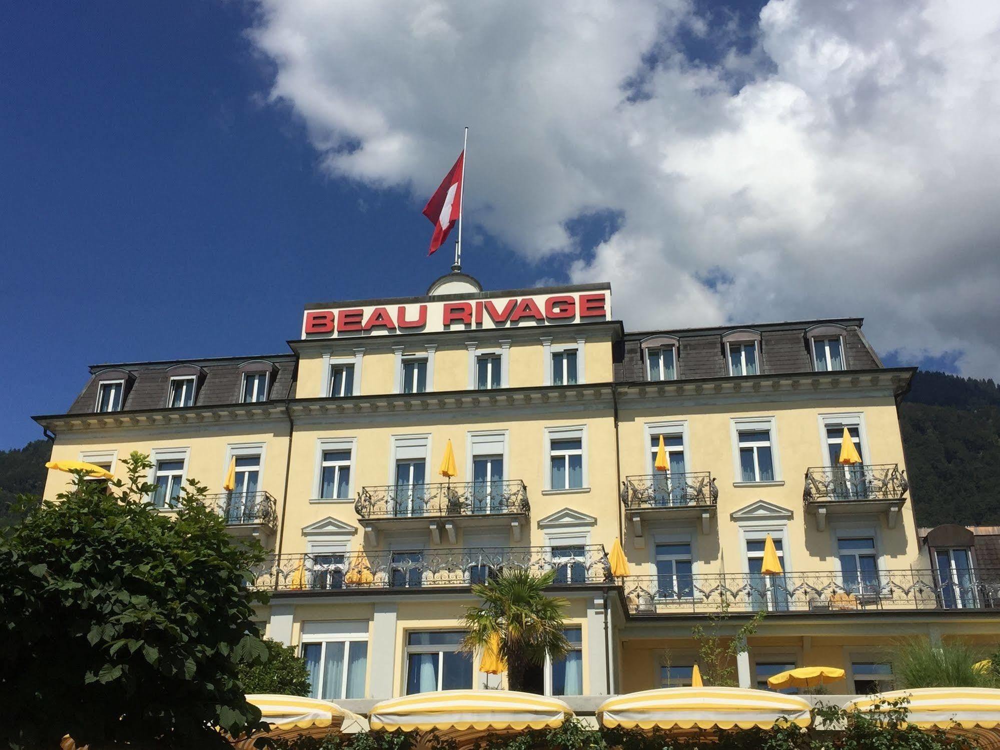 Romantik Hotel Beau Rivage Weggis Eksteriør billede