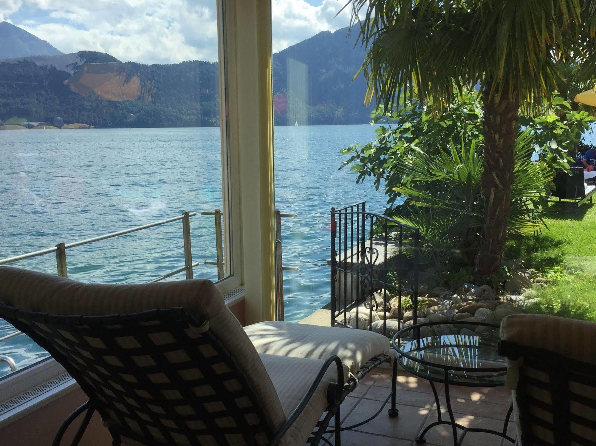 Romantik Hotel Beau Rivage Weggis Eksteriør billede