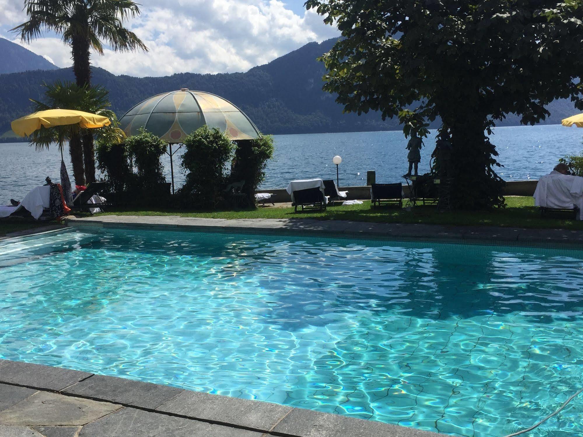 Romantik Hotel Beau Rivage Weggis Eksteriør billede