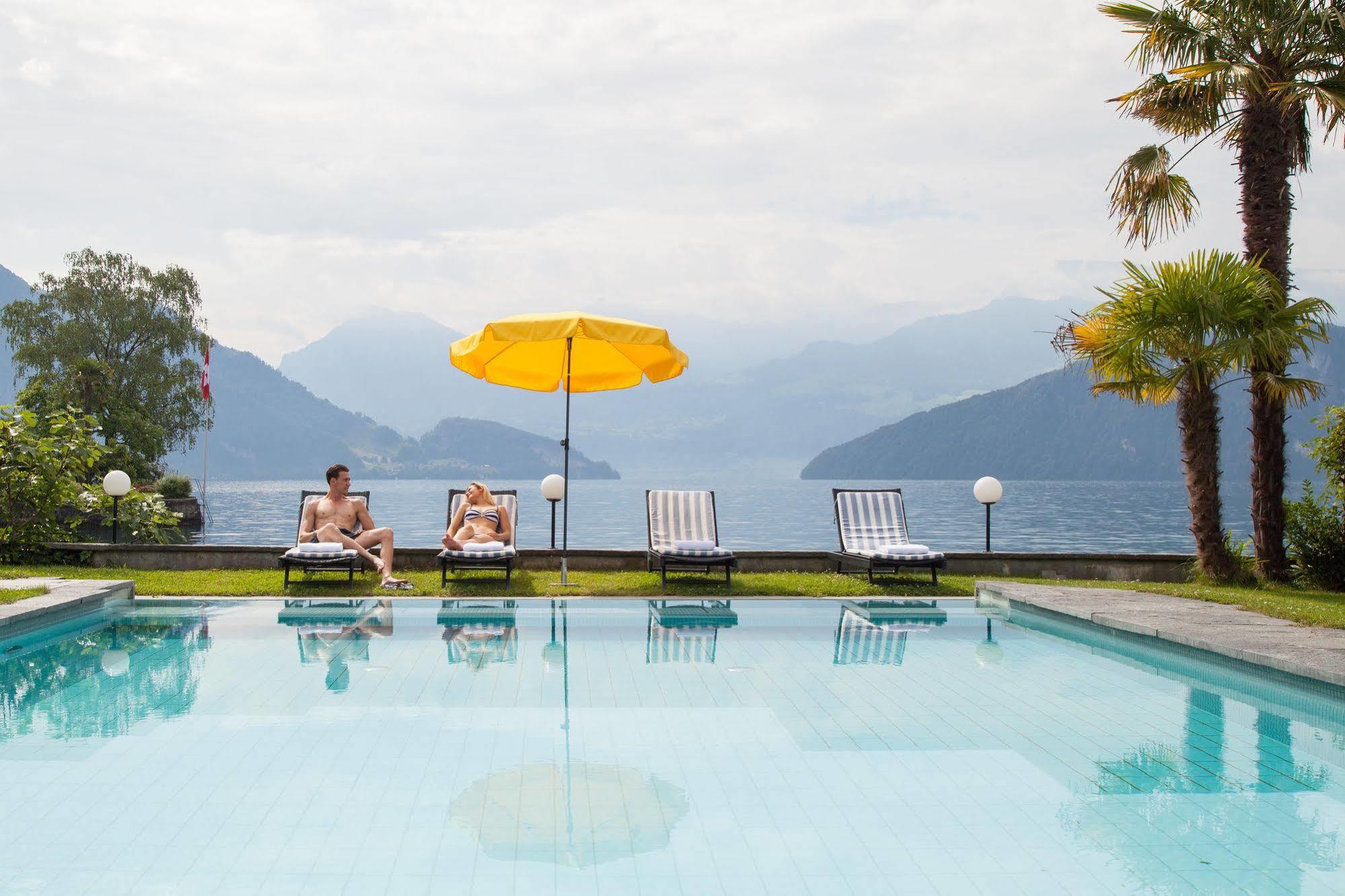Romantik Hotel Beau Rivage Weggis Eksteriør billede